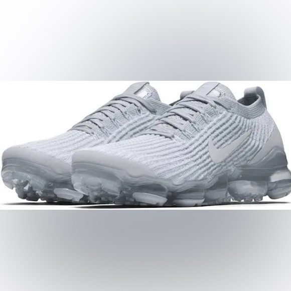 Nike Air VaporMax Flyknit 3 Pure Platinum - Picture 1 of 11